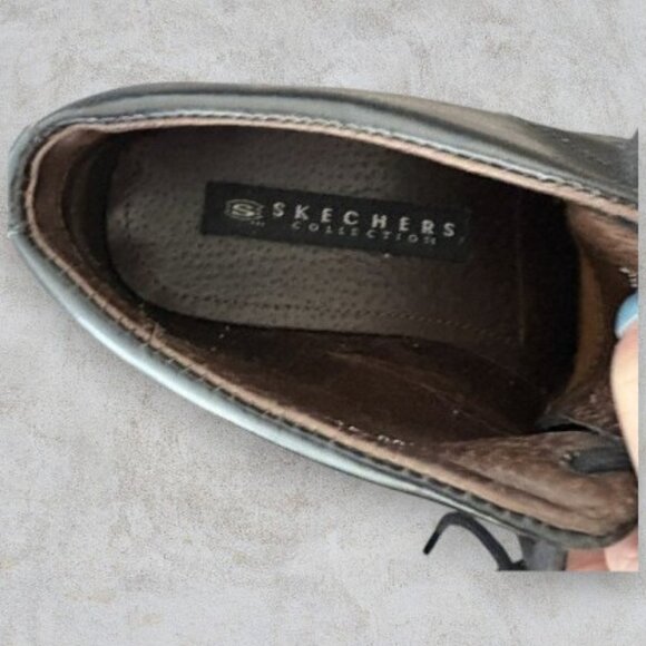 Skechers Black Leather Boots
